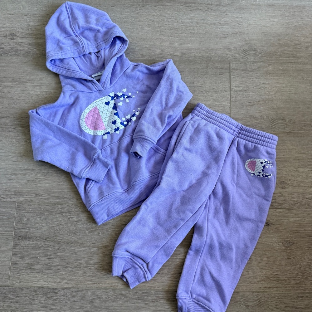 Champion Light Purple Kids' Outfit